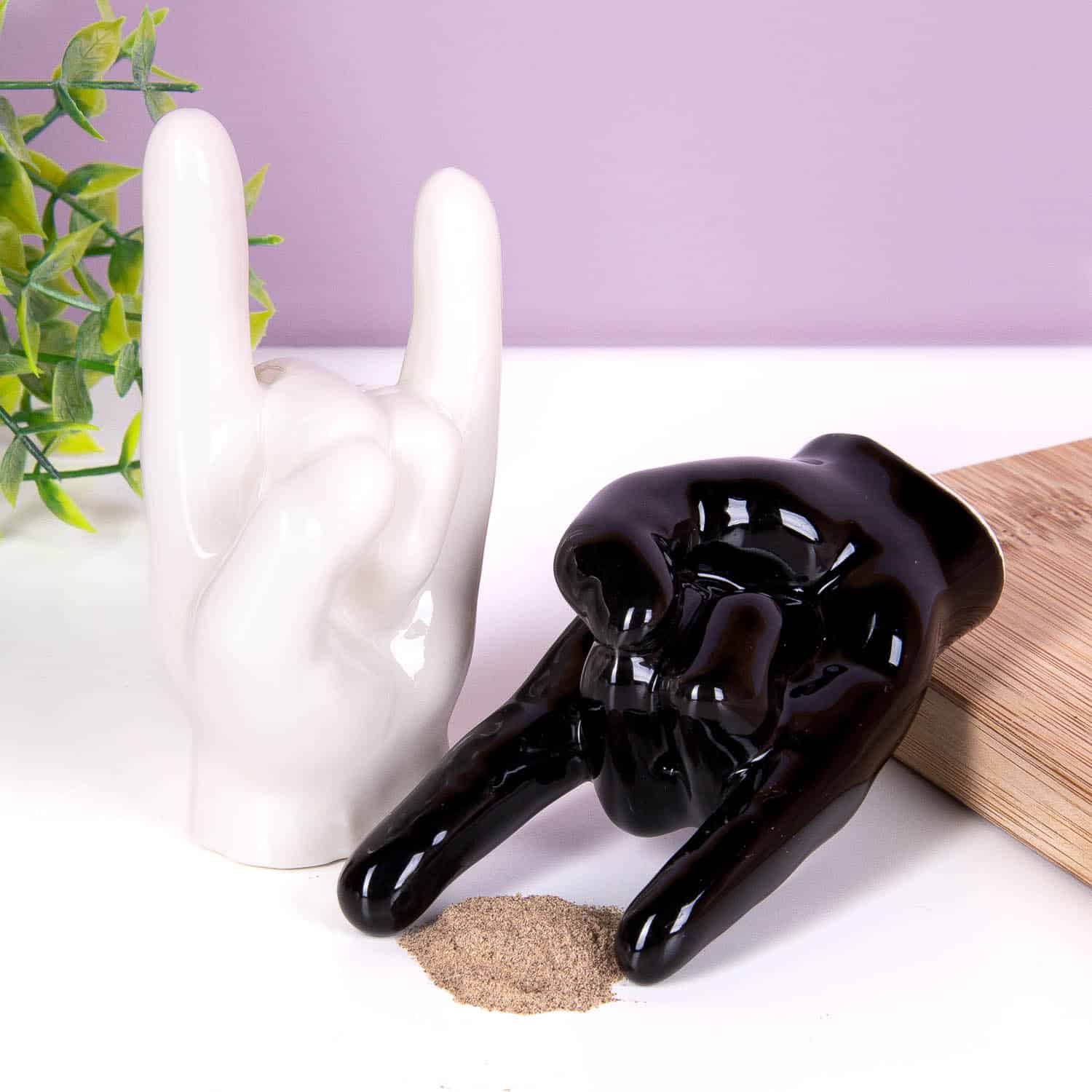 Rockhand peper- en zoutstel