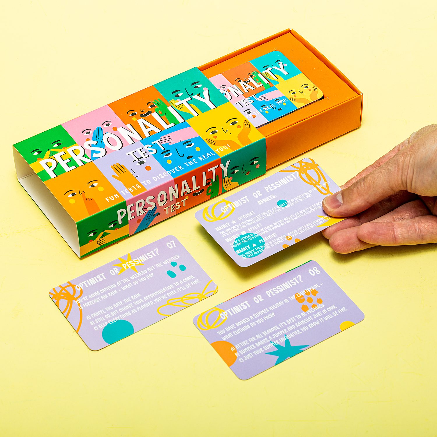 Personality test kaarten