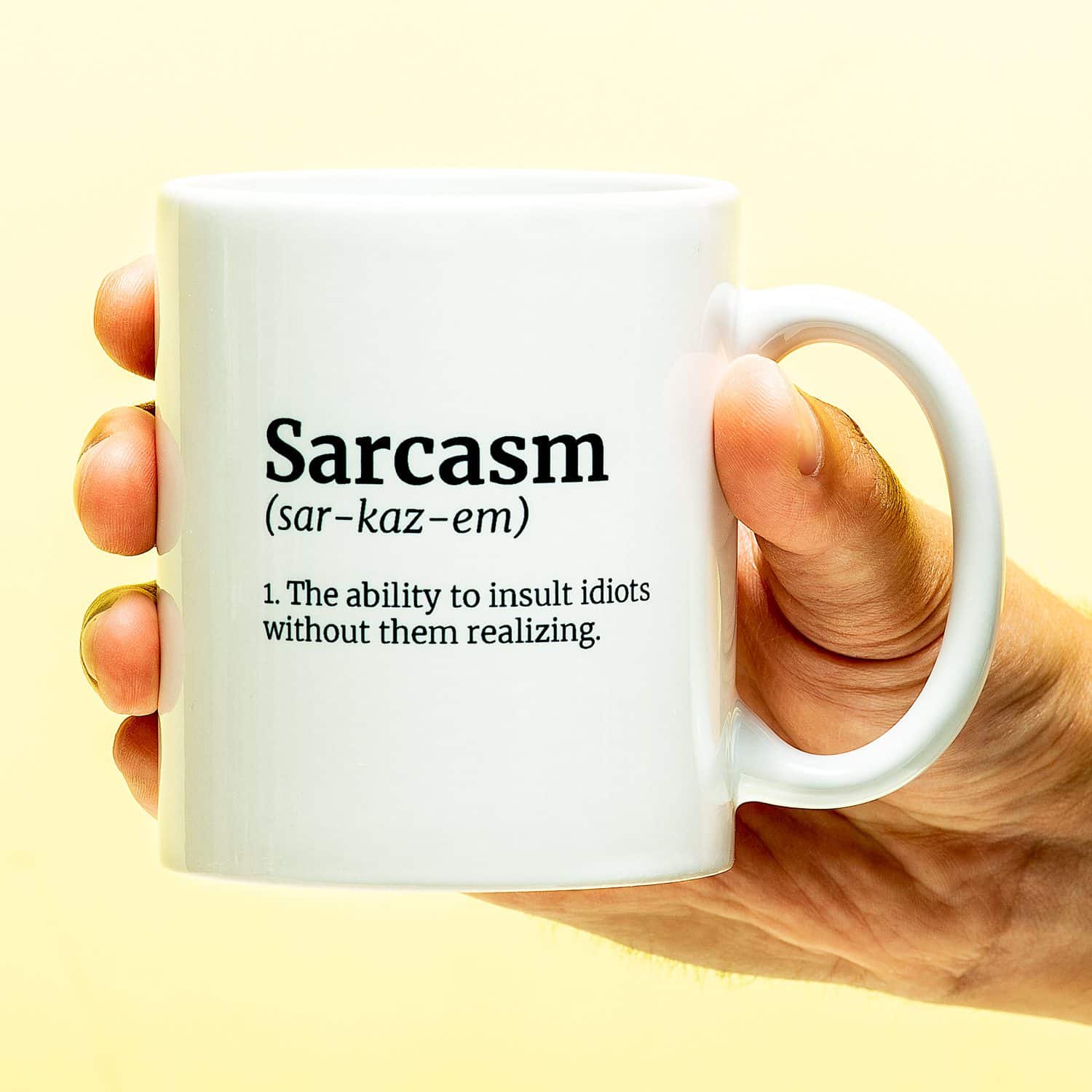 Mok Sarcasme woordenboek