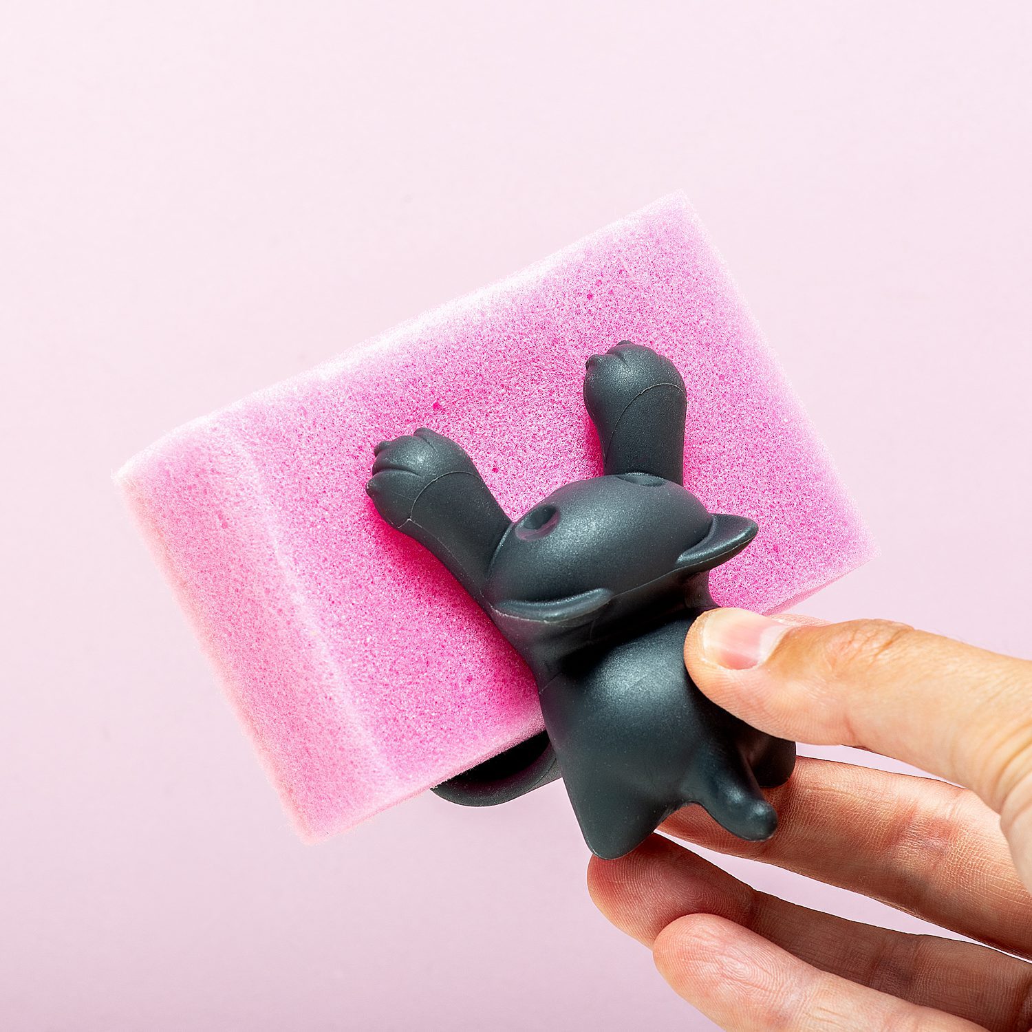 Scrubby sponshouder - Grijs