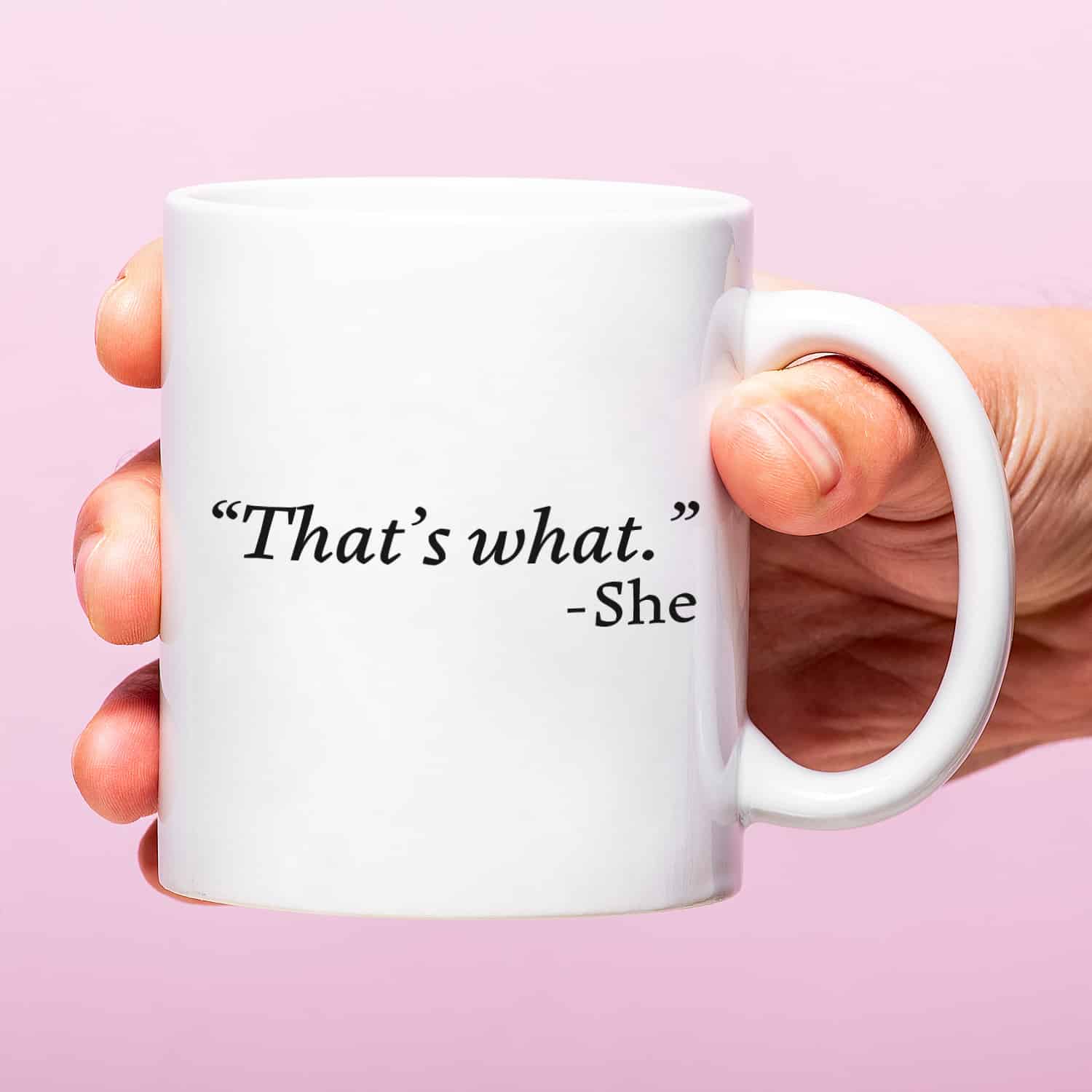 Mok met Tekst ‘’Hou je kop koffie’’ | Materiaal: Keramiek | 33 cl | Mok met Tekst | Koffie Mok | Grappige Cadeau | Vaatwasser bestendig | Humor | Mok met grappige tekst