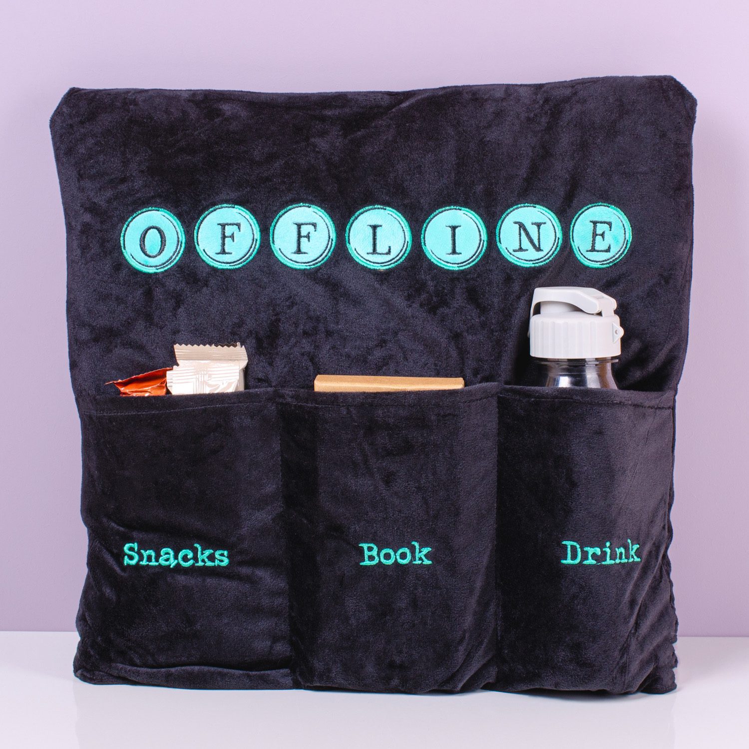 Offline kussen met zakken