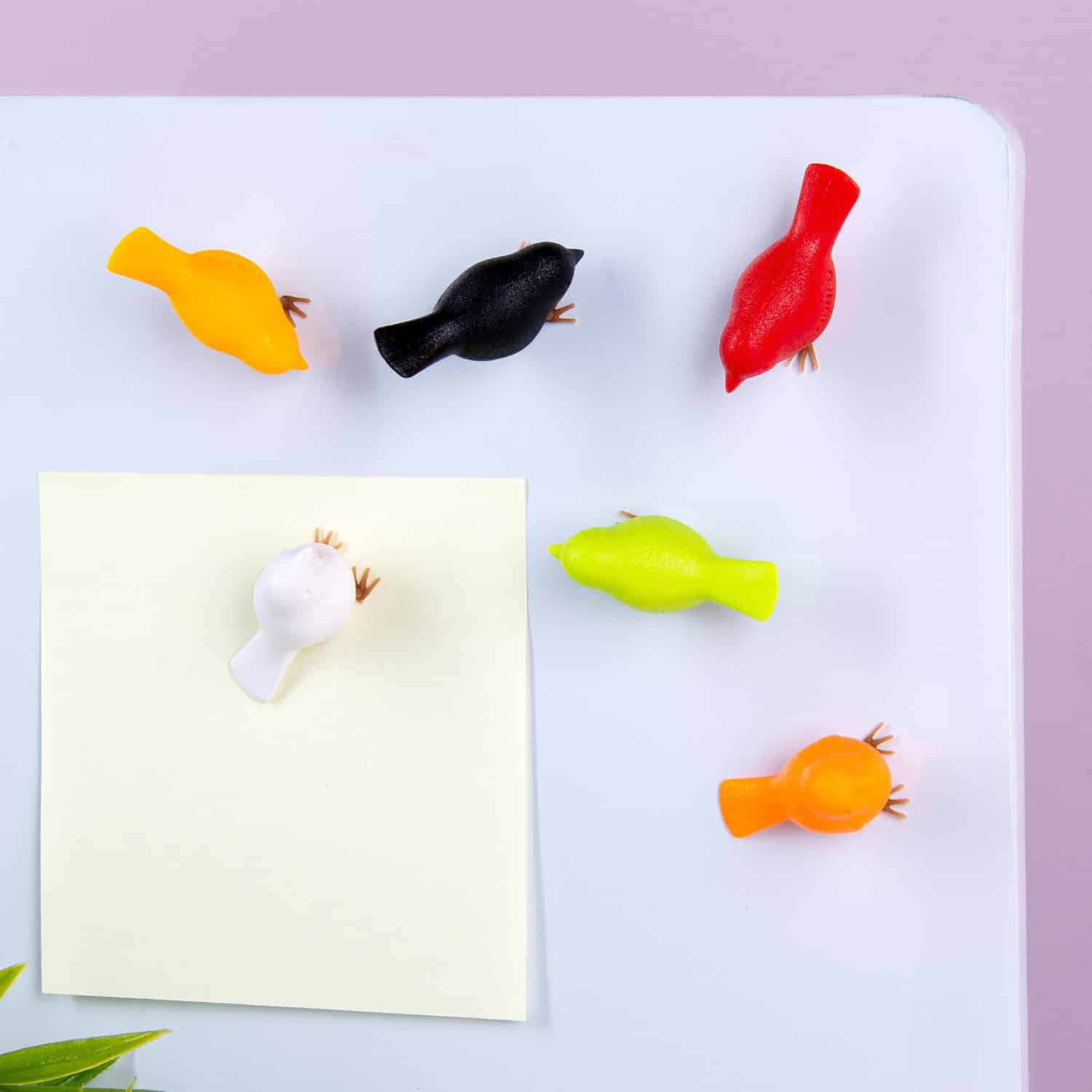 Mus magneetjes (set van 6) - Felle kleuren