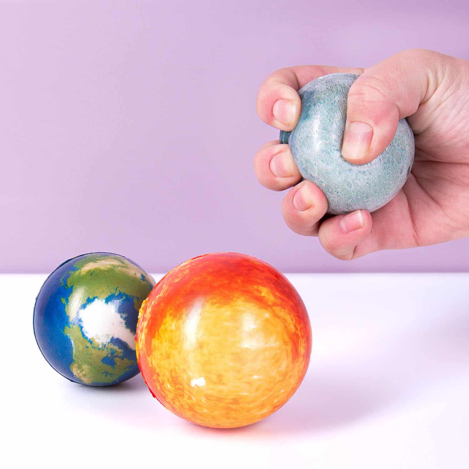 Planeet stressballen (set van 3)