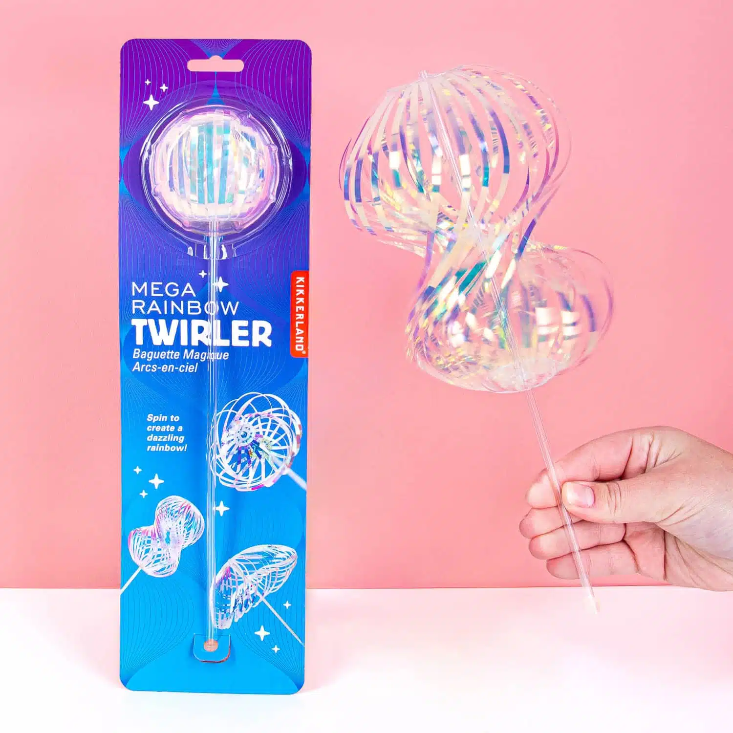 Regenboog spinner - Groot