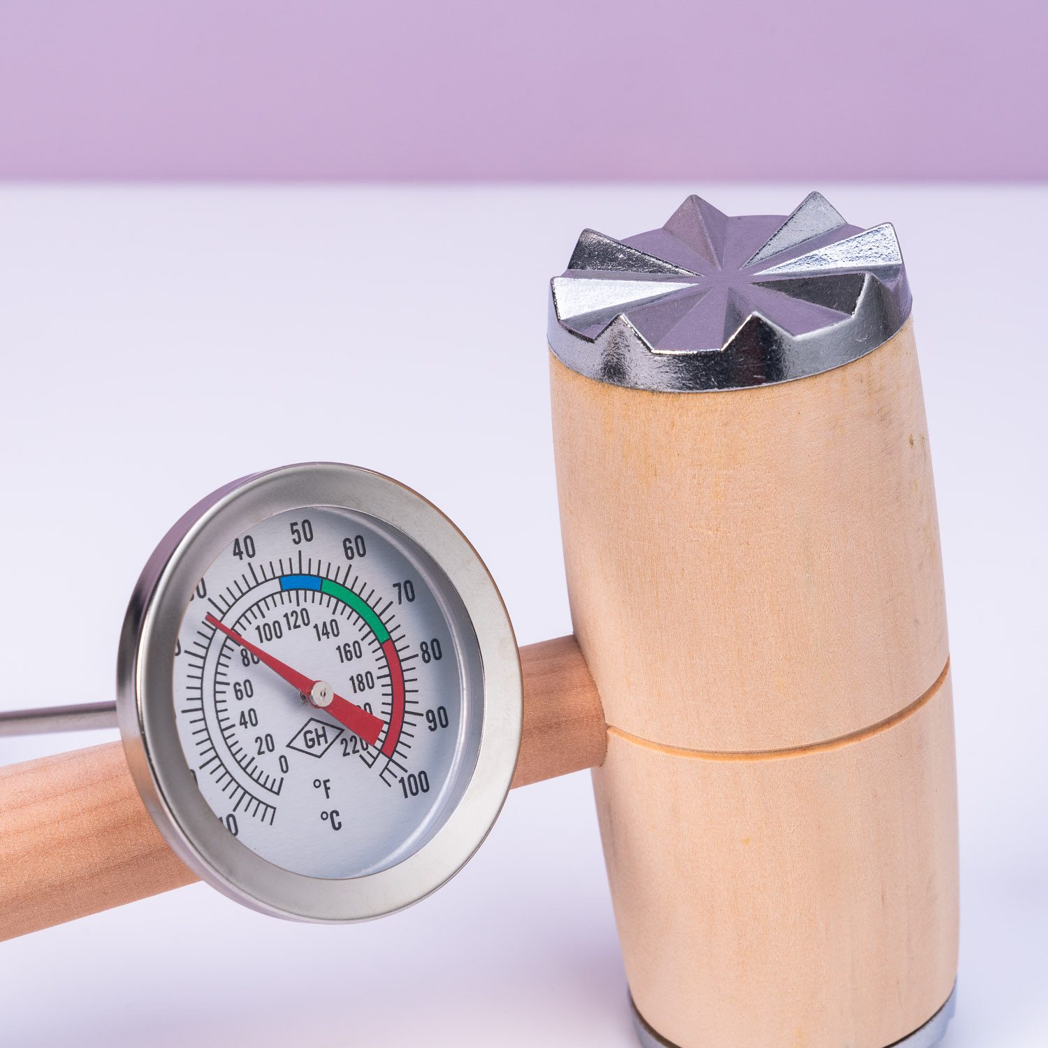 BBQ hamer en thermometer