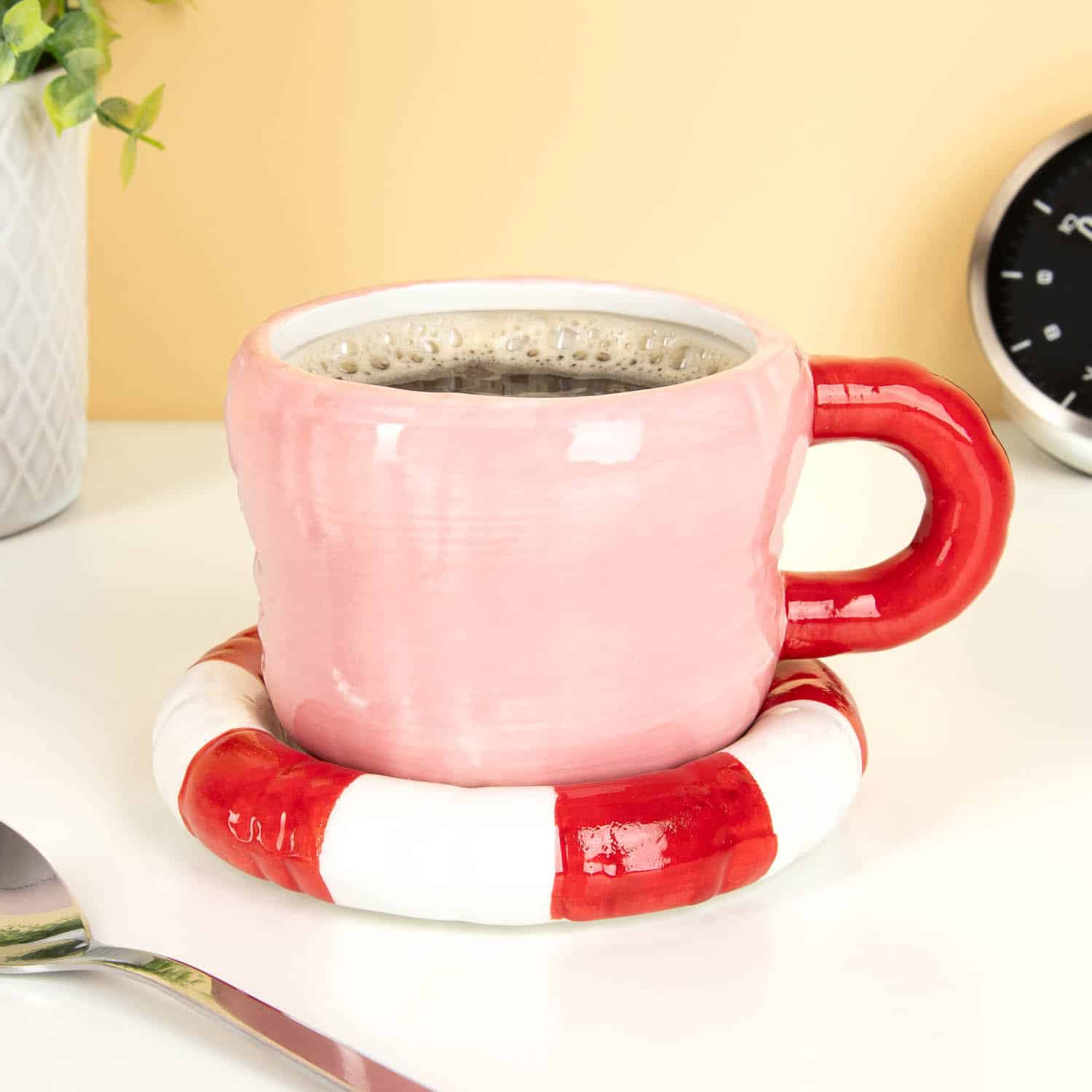 Reddingsboei mok - Rood