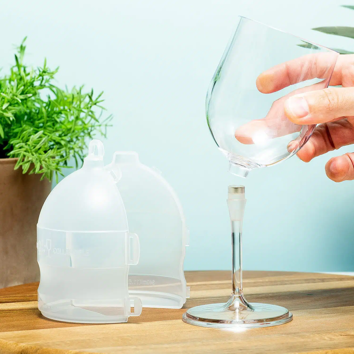 Outdoor wijnglas - Eén glas