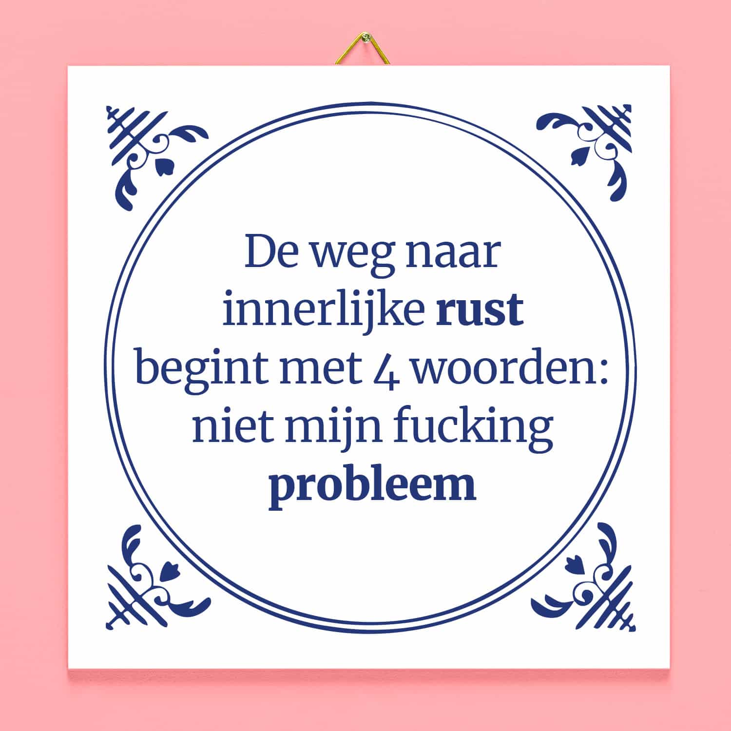 Tegeltje De weg naar innerlijke rust