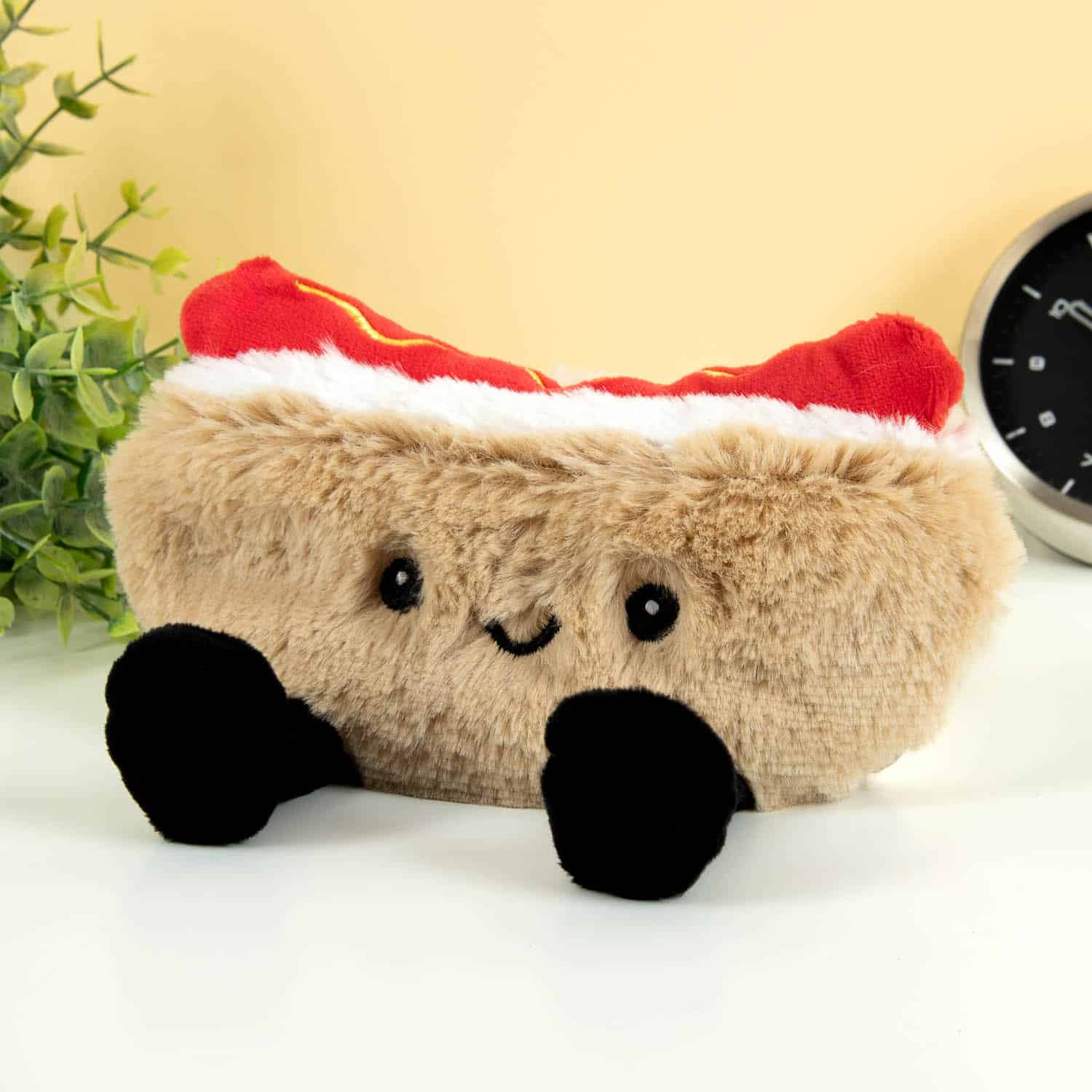 Hotdog warmtekussen - Blij