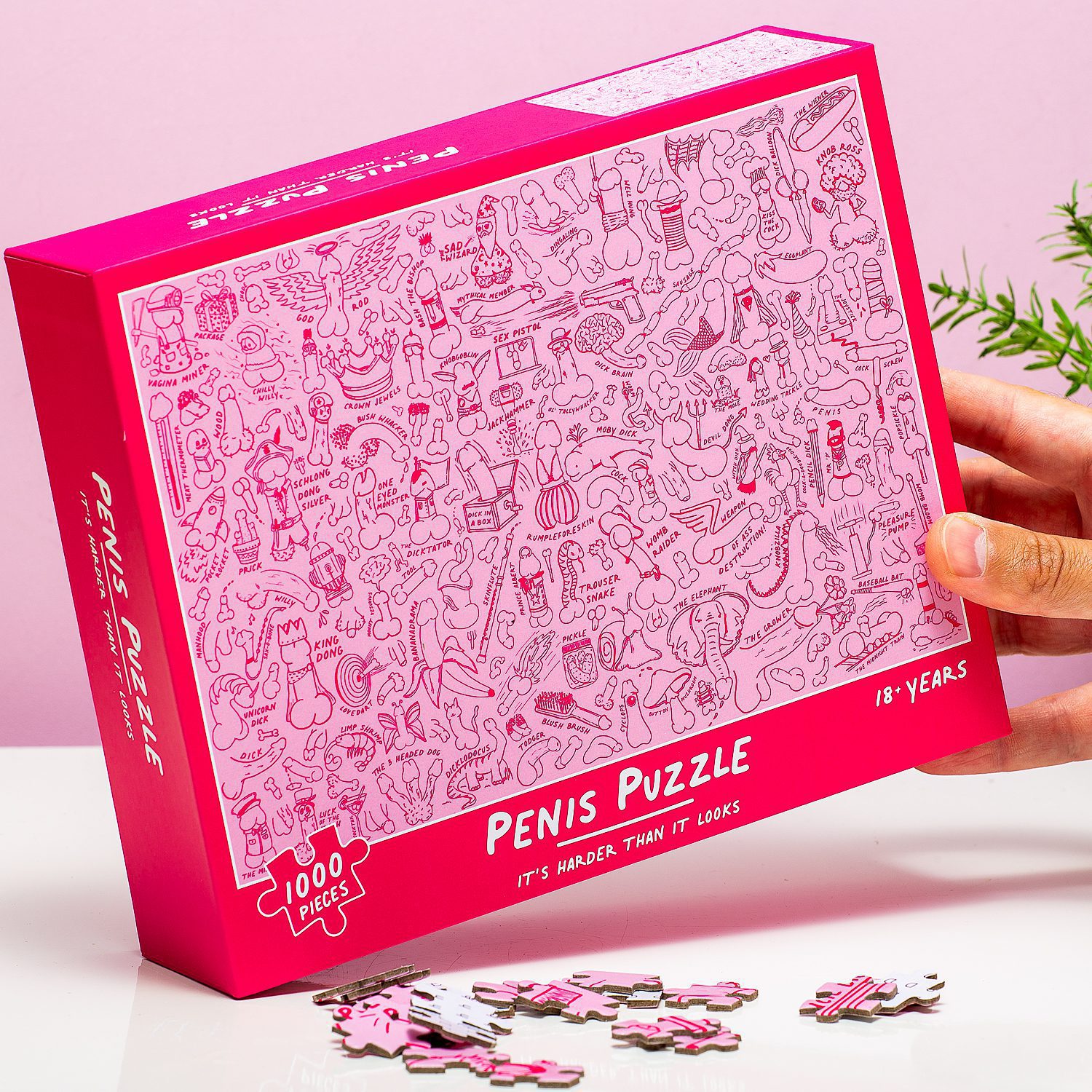 Penis puzzel (1000 stukjes)