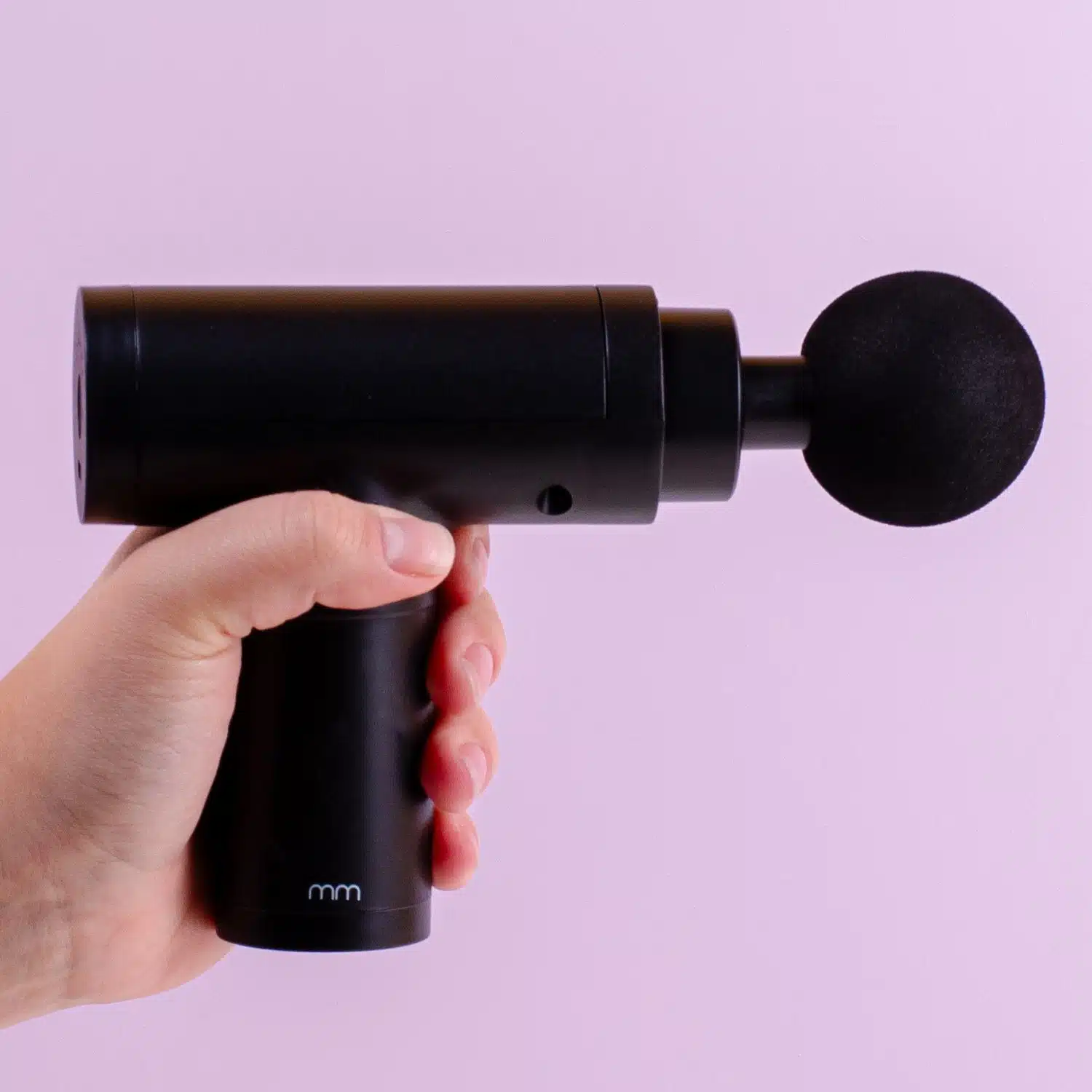 Massage gun met opzetstukken