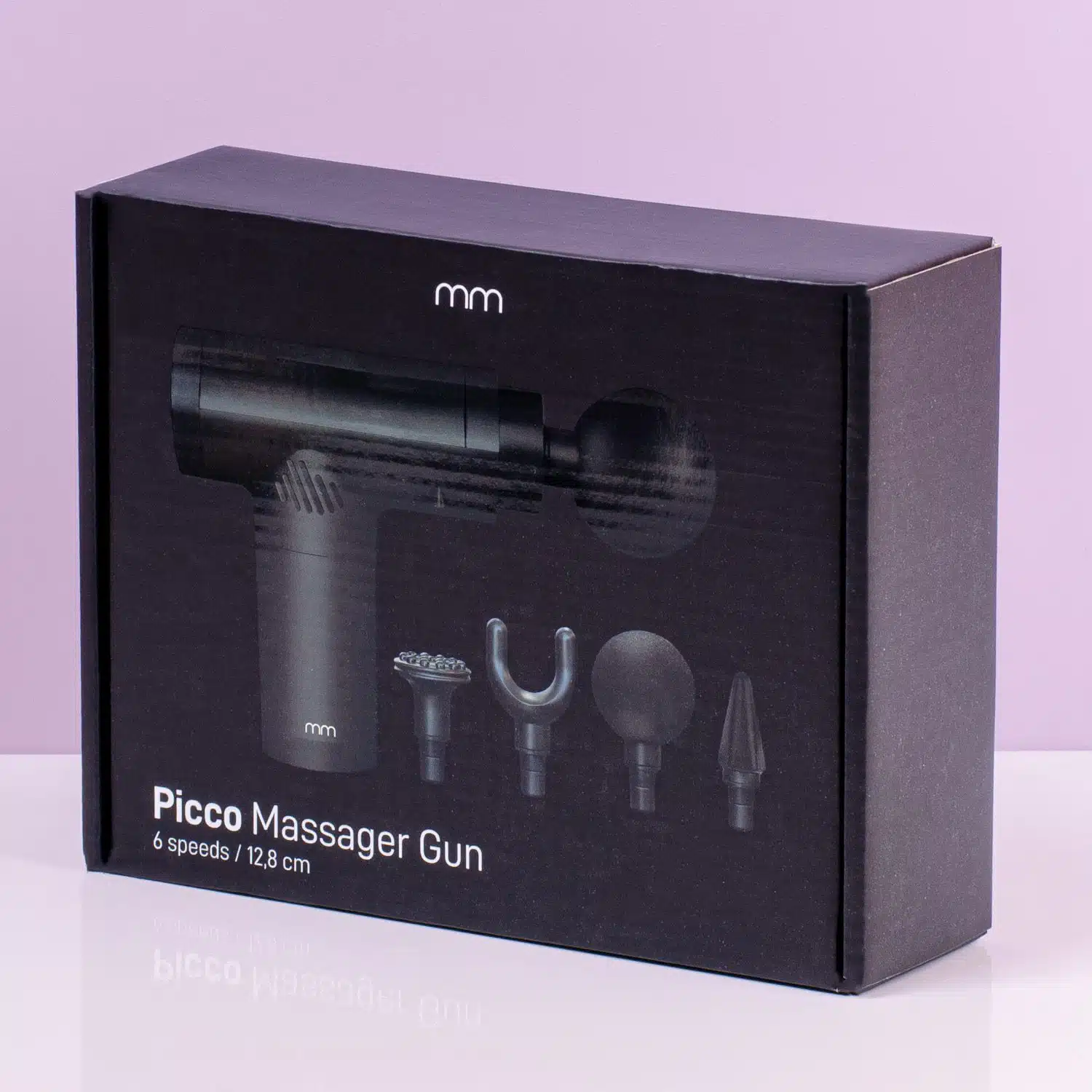 Massage gun met opzetstukken