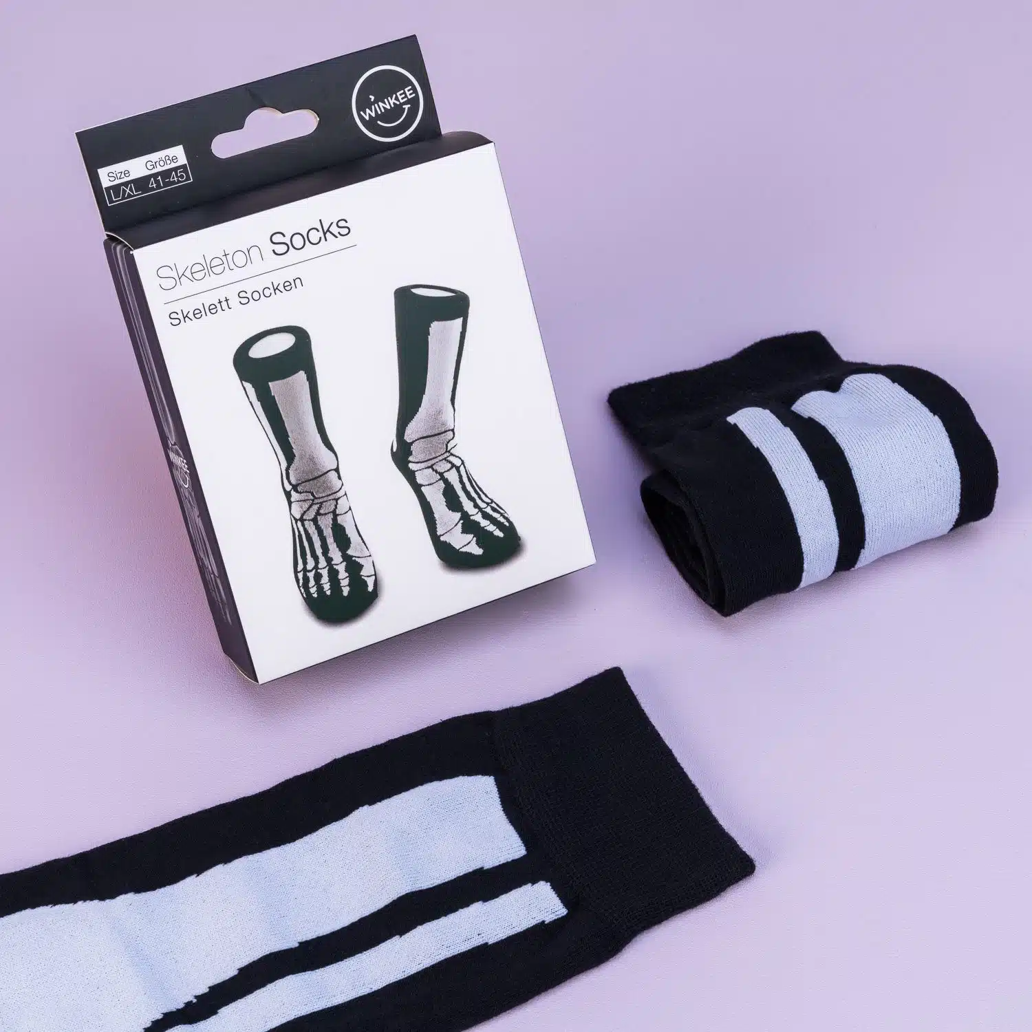Skelet sokken