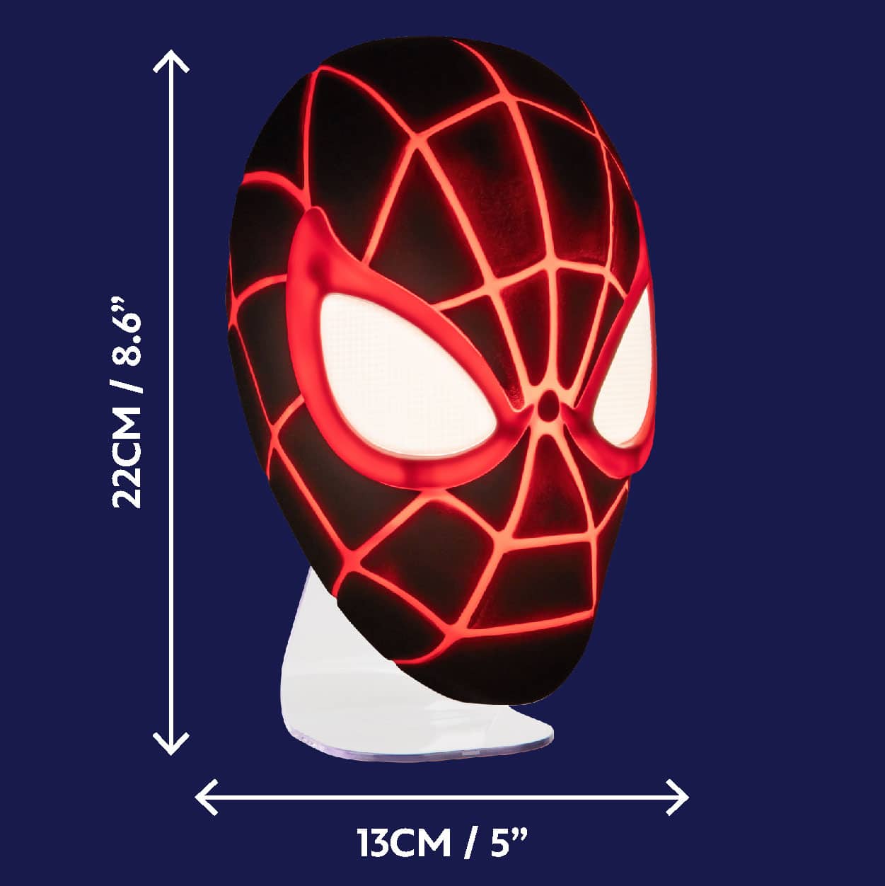 Marvel Miles Morales maskerlamp - extra afbeelding