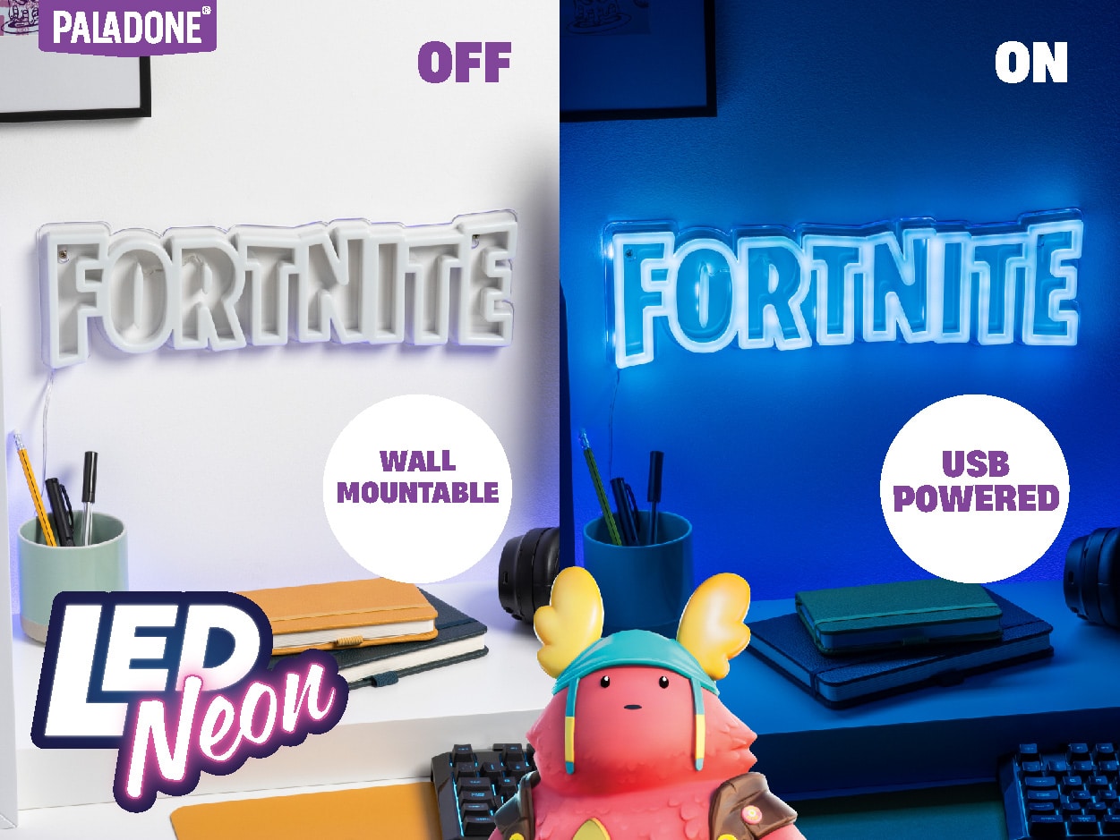 Fortnite Logo ledlamp - extra afbeelding