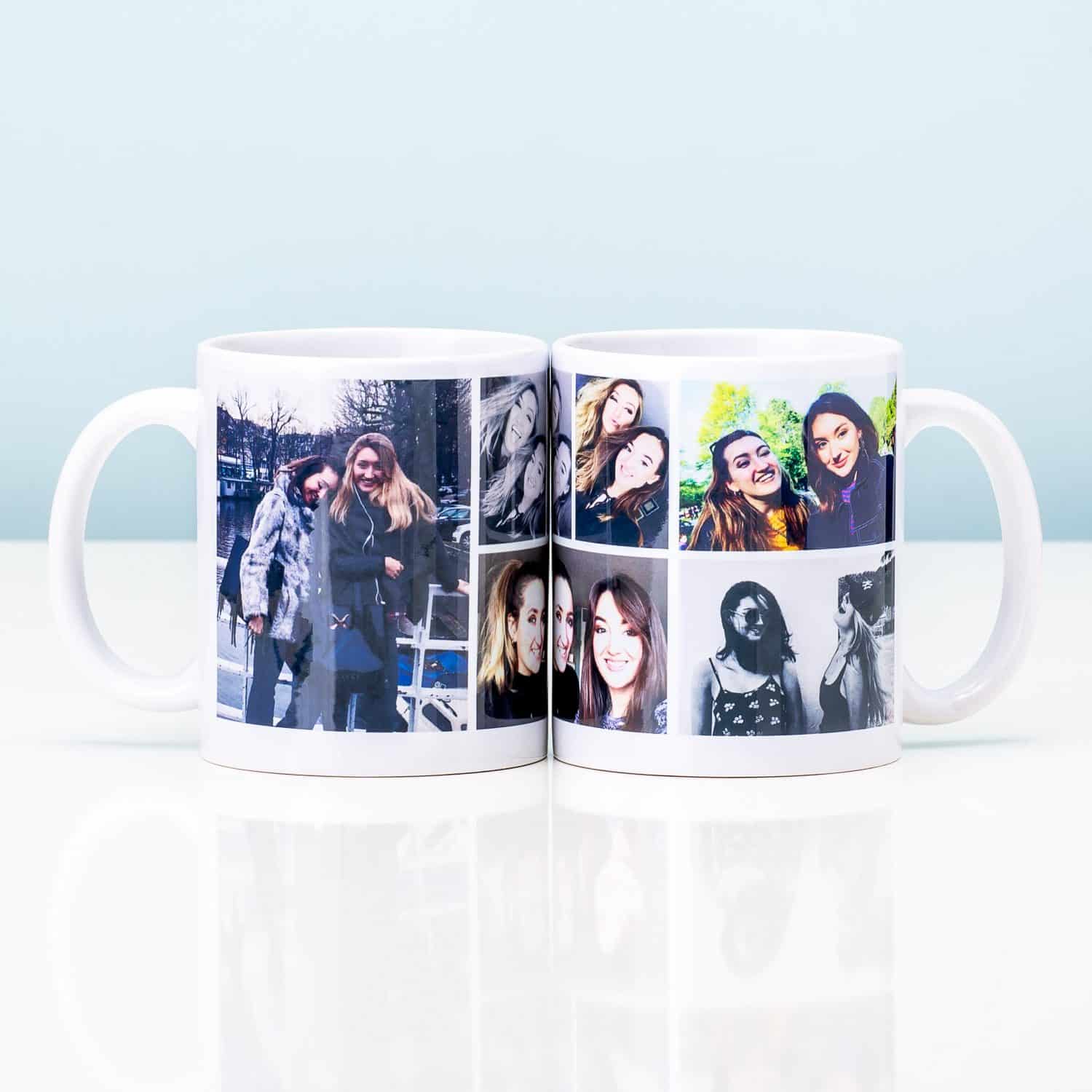 Gepersonaliseerde fotomok met zes afbeeldingen