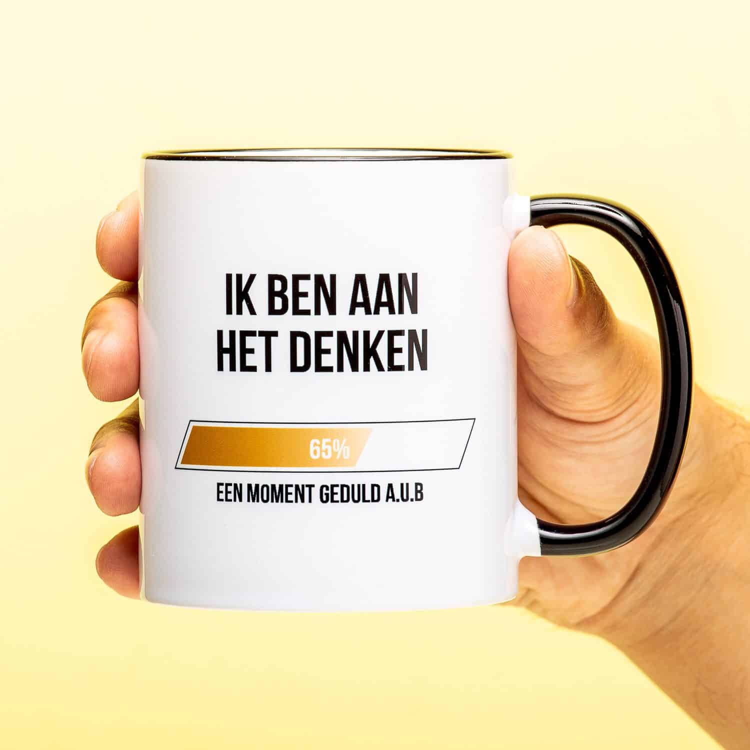 Ik ben aan het denken mok