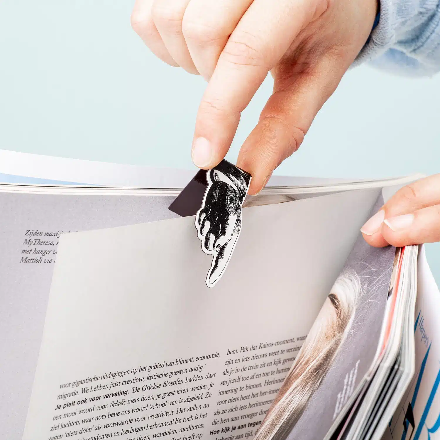 Magnetische boekenlegger (set van 4)