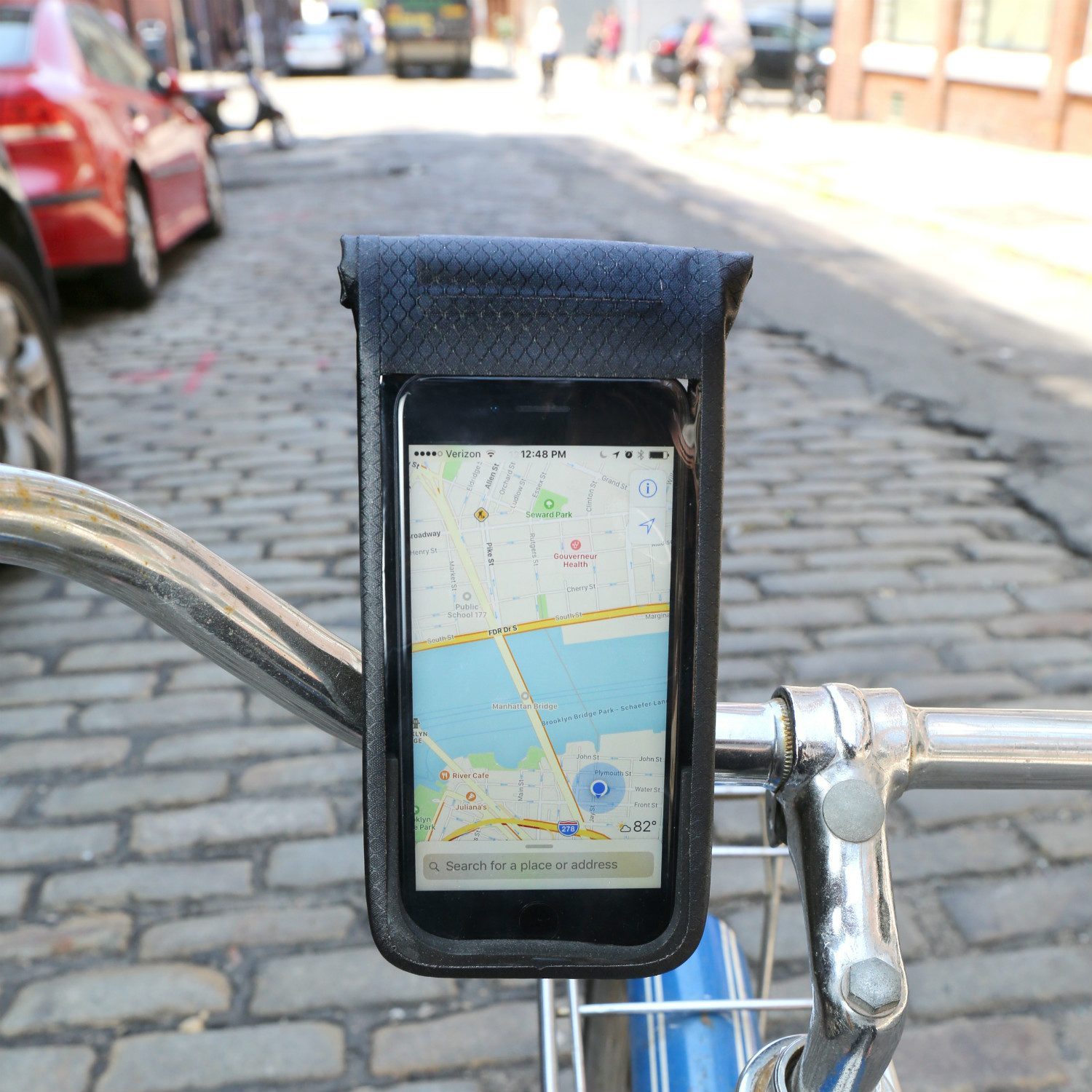 Waterproof telefoonhouder voor de fiets