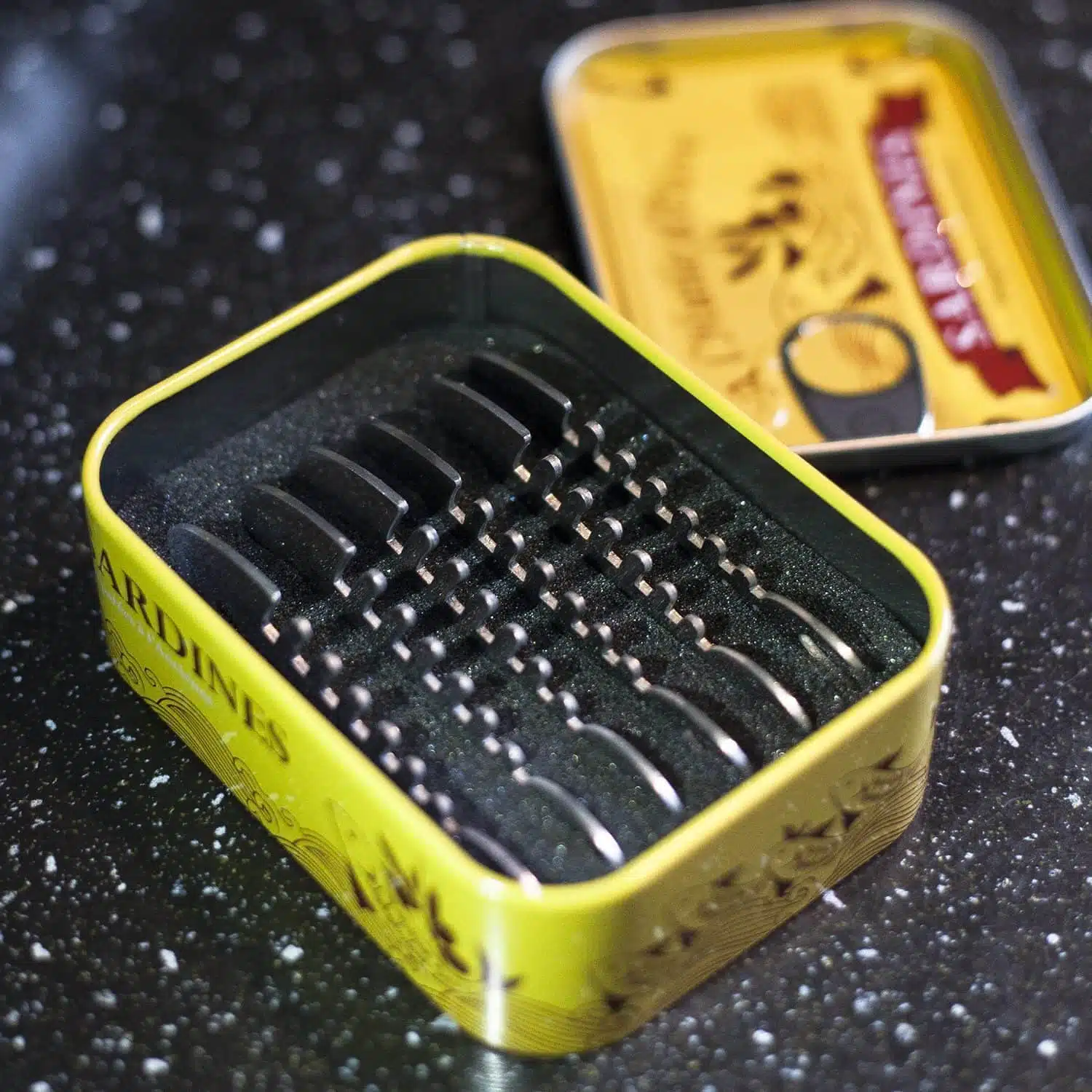 Sardines snackvorkjes (set van 6)