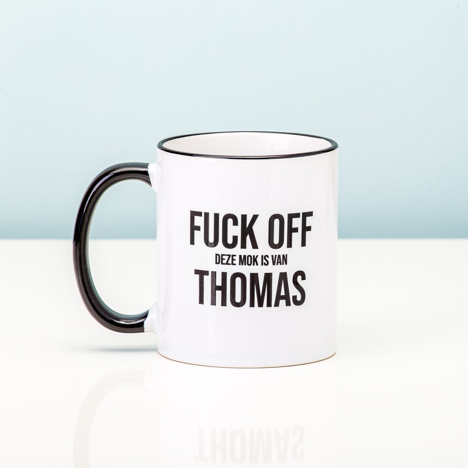 Gepersonaliseerde Mok Fuck Off Deze Mok Is Van