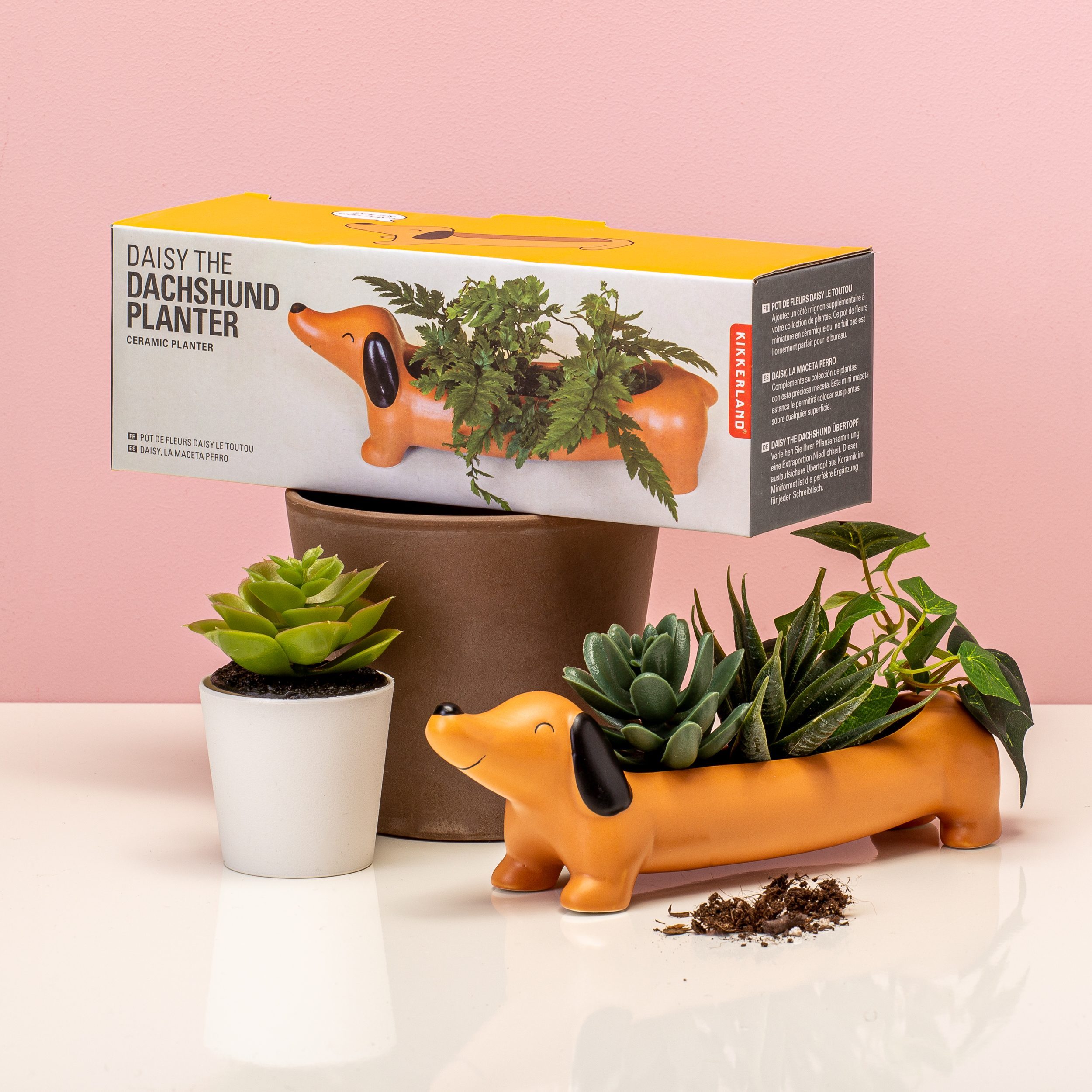Huisdier bloempot - Teckel
