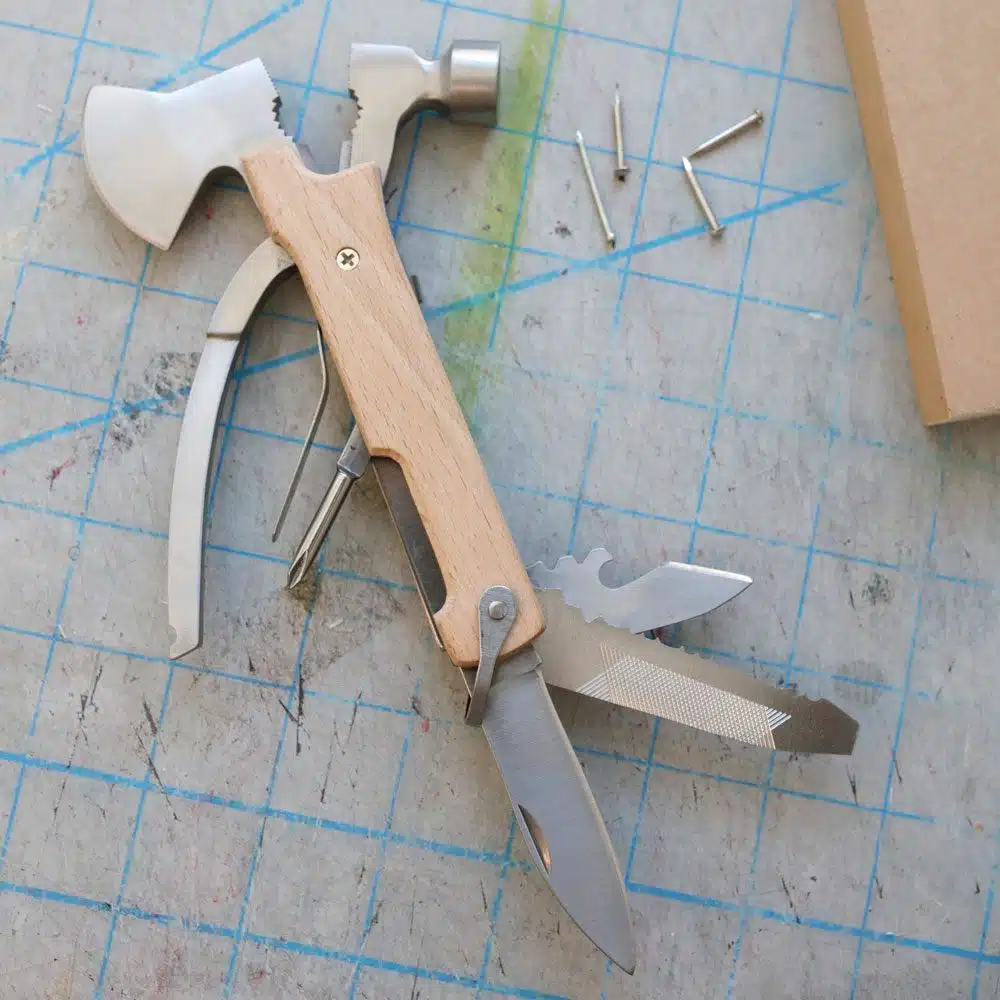 Mini bijl multitool