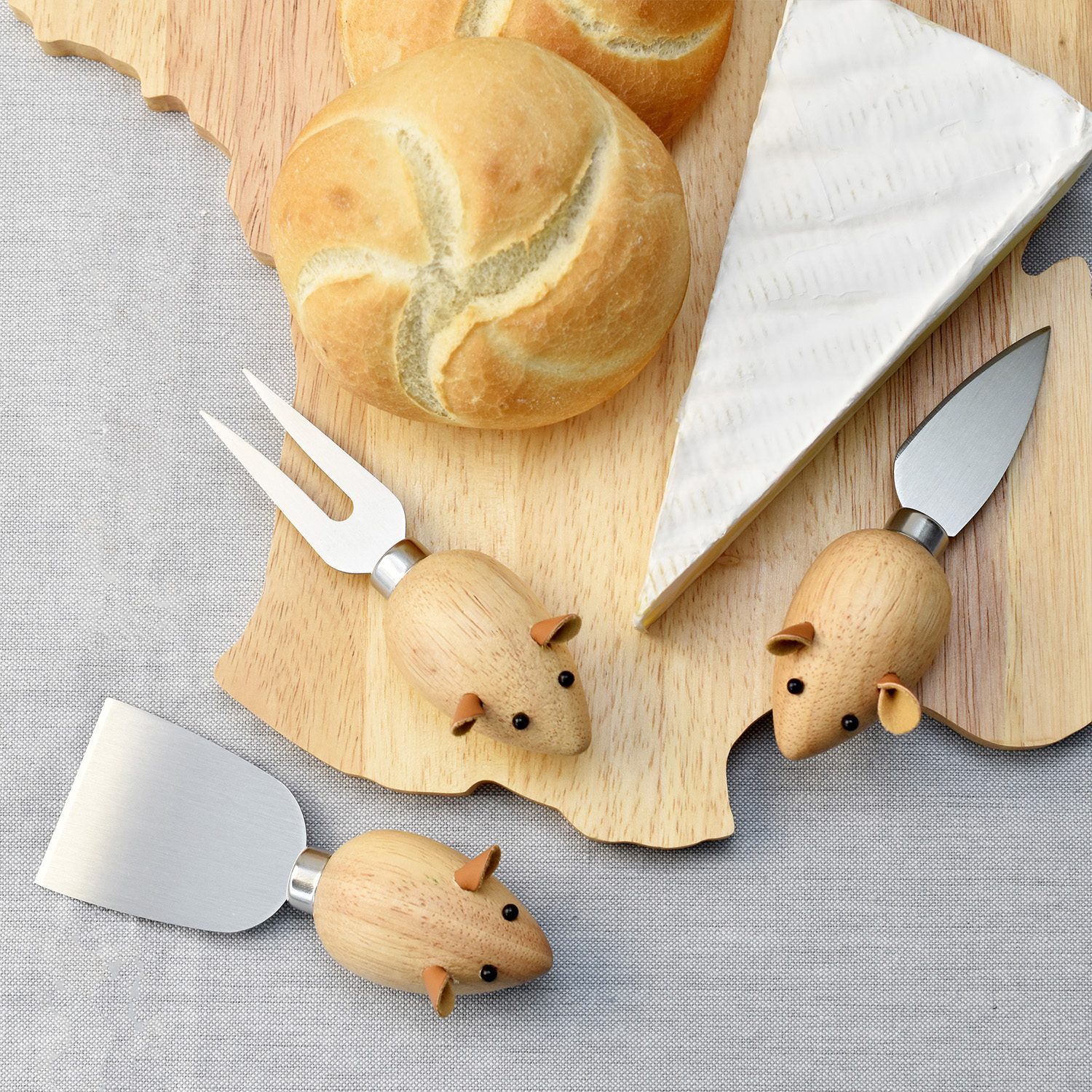 Muis kaasmesjes (set van 3)