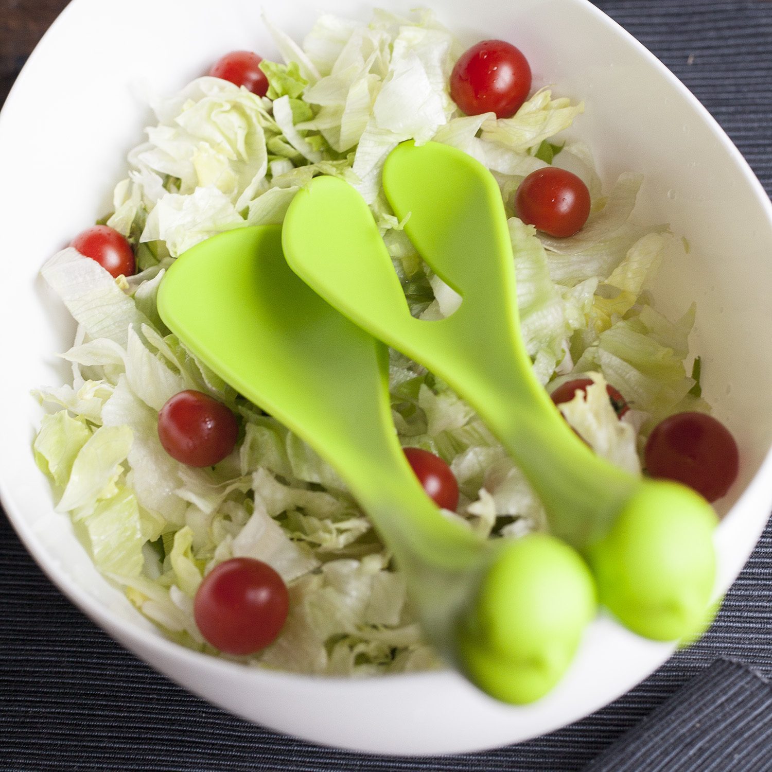 Sparrow slaschaal en bestek