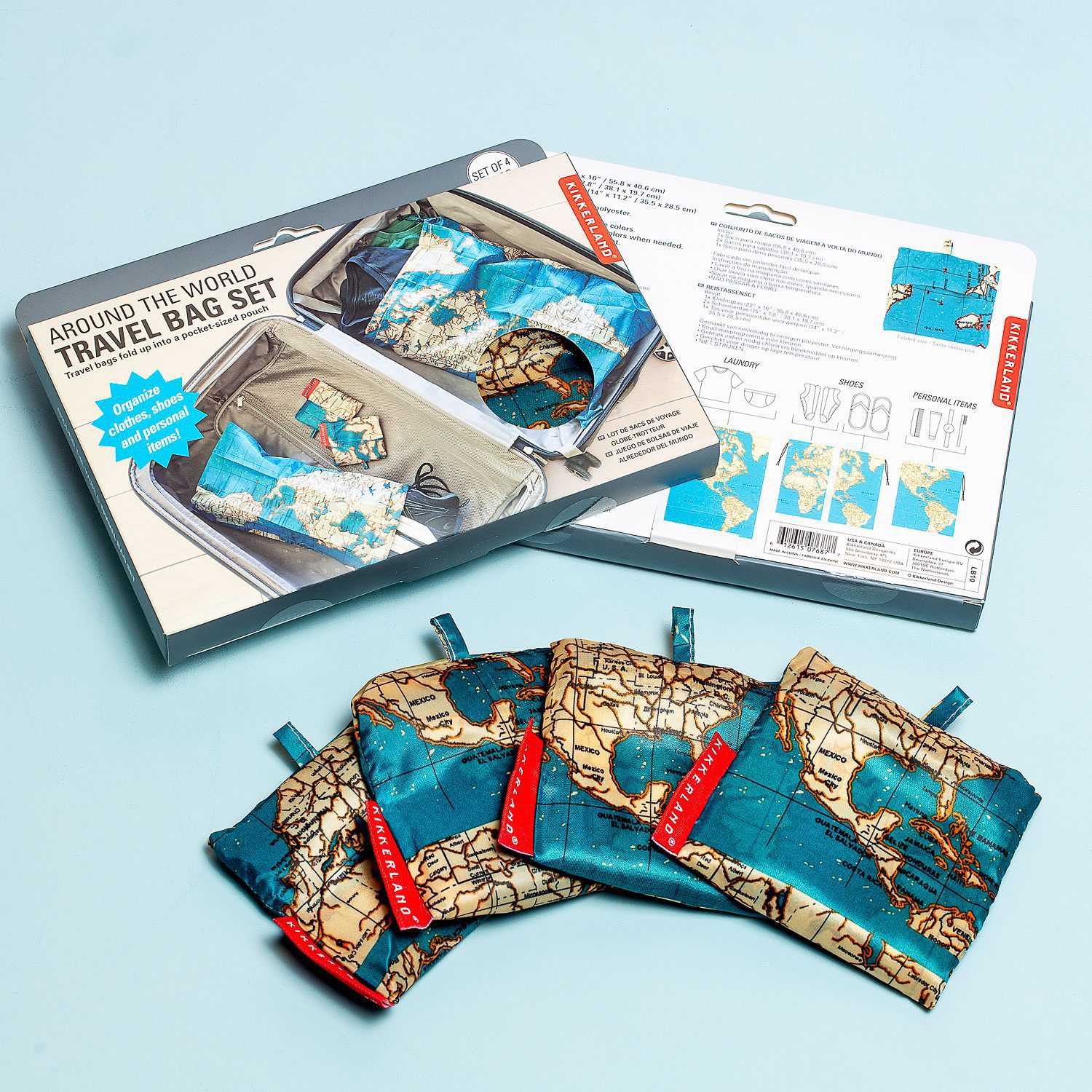 Travel waszak (set van 4)