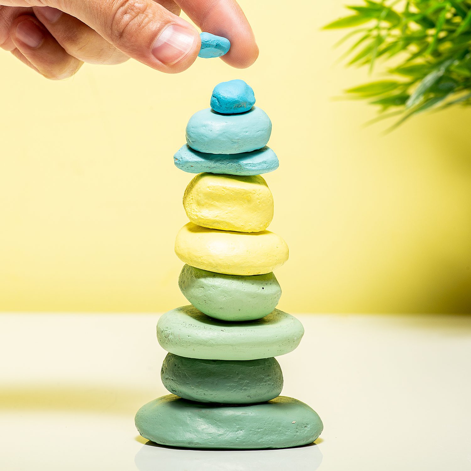 Zen stenen stapelset