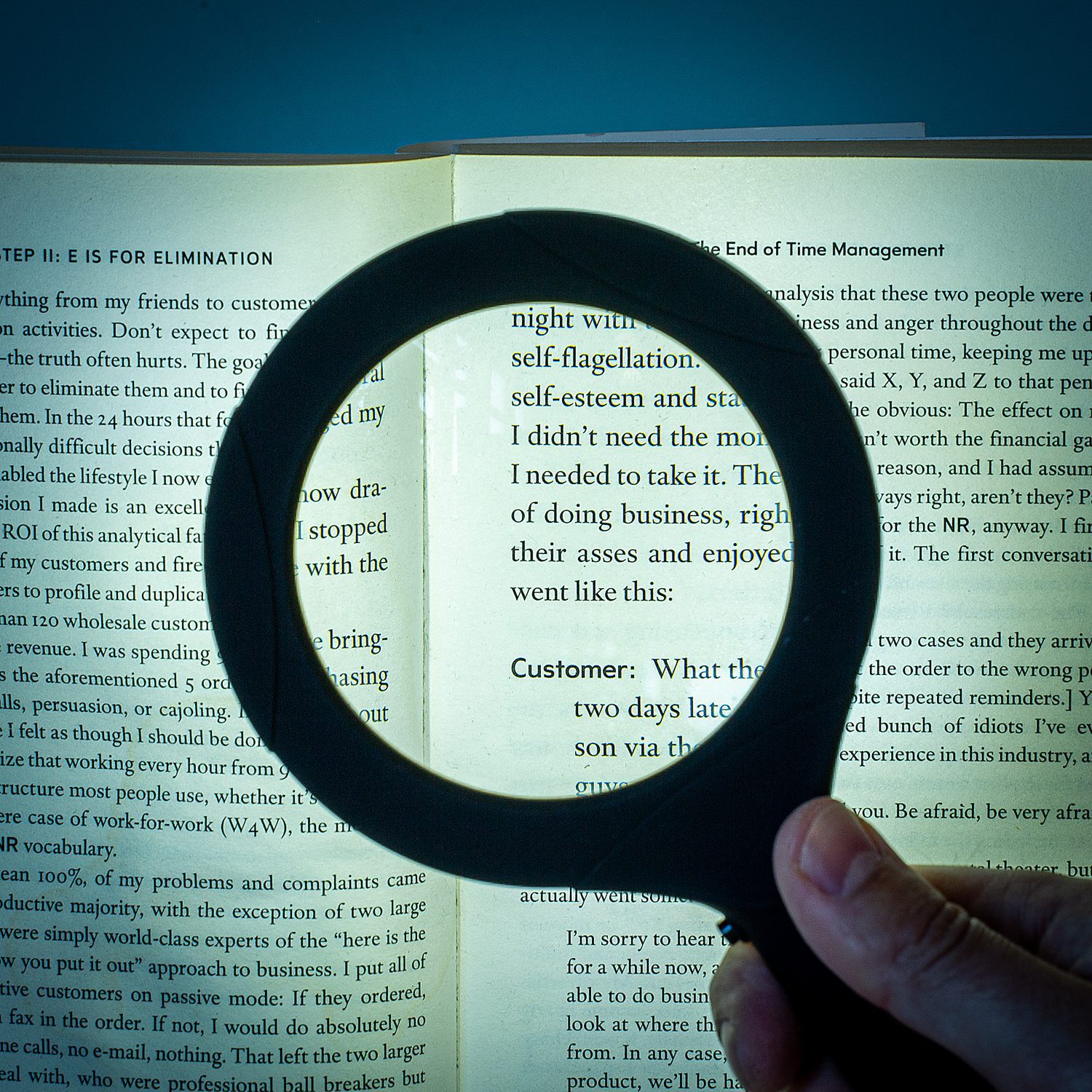 Vergrootglas met verlichting