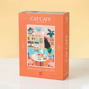 Kat café puzzel (1000 stukjes)
