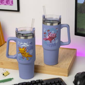 Minecraft Axolotl thermosfles (900 ml)