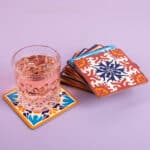 Mozaïek onderzetter (één stuk)