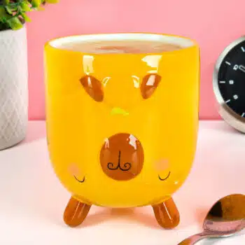 Ondersteboven capibara mok