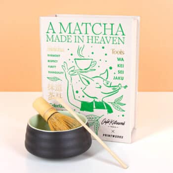 Essentials boek met matcha tools