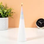 Regenboog druipkaars