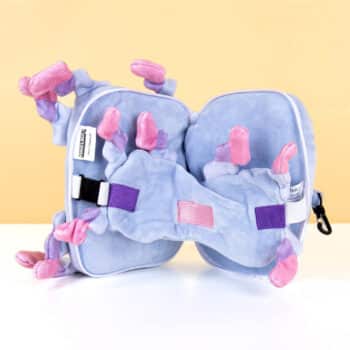 Minecraft Axolotl nekkussen en masker