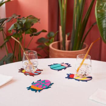 Kevers onderzetters (set van 4)