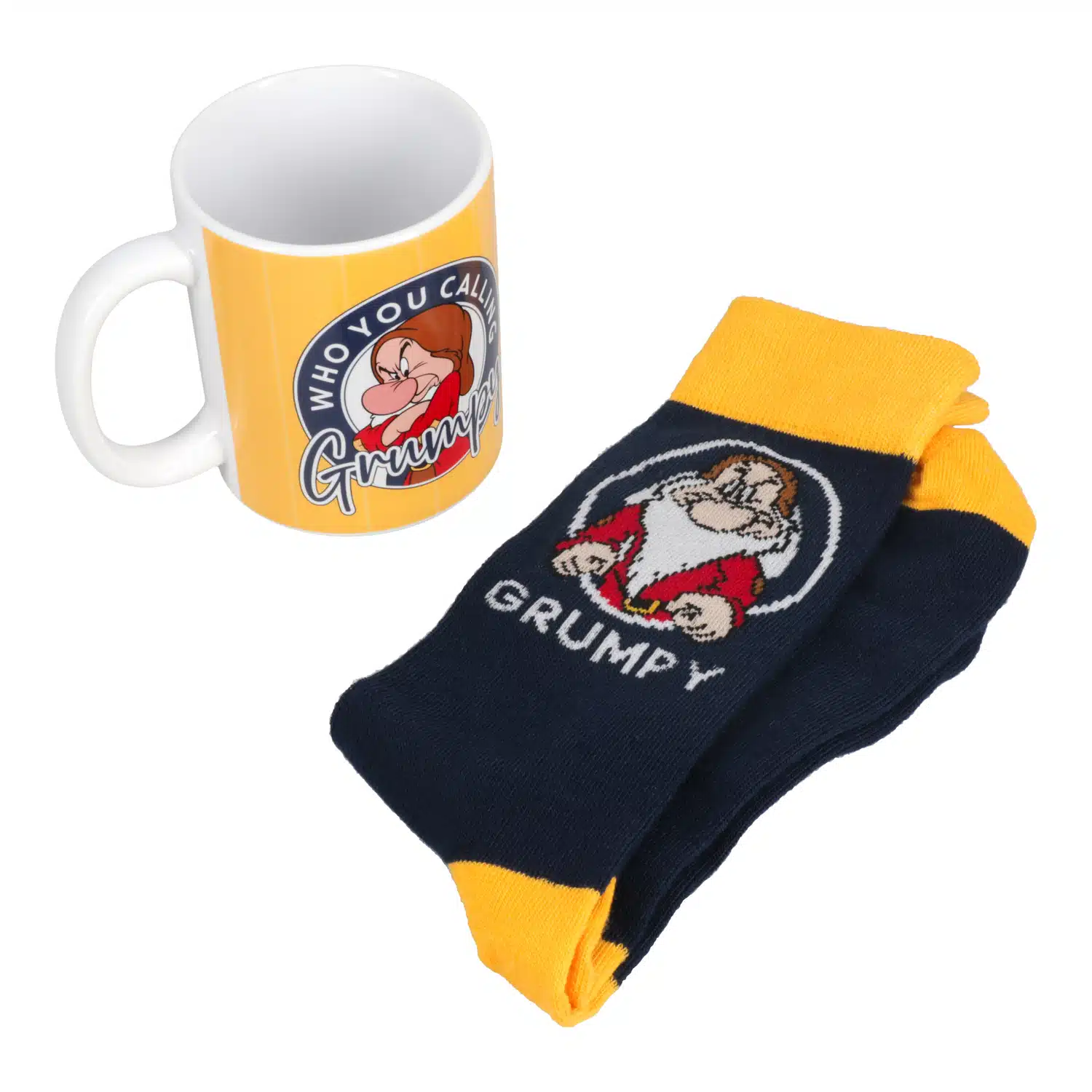 Disney Grumpy sokken en mok cadeauset