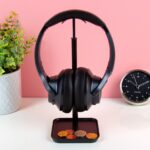 Verstelbare koptelefoonstandaard