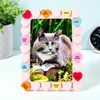 Snoephart fotolijstje