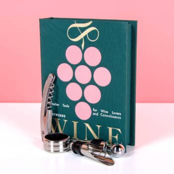 Essentials boek met wijn tools - Groen