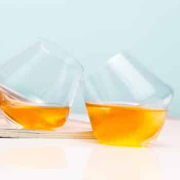 Rocking whiskyglazen (set van 2)