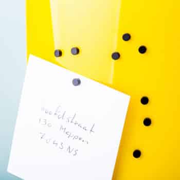 Magneten (set van 10) - Steely zwart