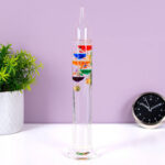 Glazen Galileo thermometer