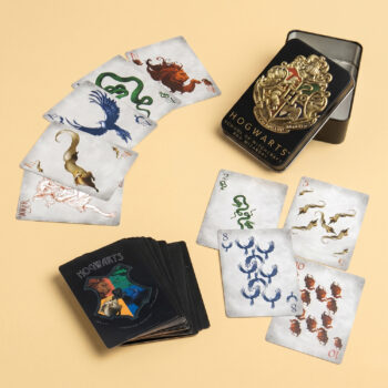 Harry Potter Hogwarts kaartspel in blikje