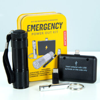 Mini noodpakket in blik